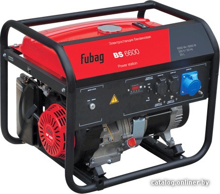 Бензиновый генератор Fubag BS 6600 - фото1